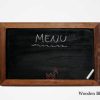 Wooden Blackboard