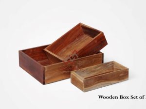 Wooden Box Set