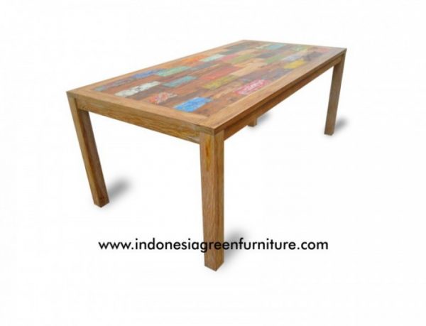 Bone Dining Table Indonesia Reclaimed Boat