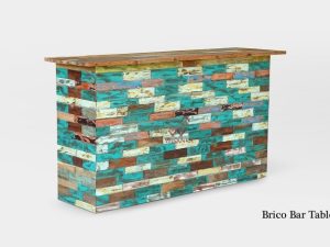 Brico Wooden Bar Table