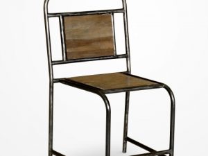 Cobalt Wooden Chair