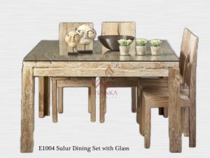 Industrial Reclaimed Wood Dining Table