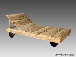 Rueda Wooden Sunbed