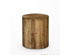 Pogba Wooden Stool