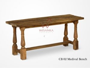 Medival Wooden Bench