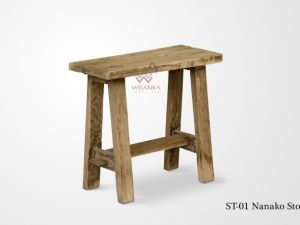 Nanako Wooden Stool