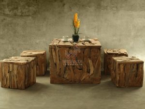 RL001 Square Reclaimed Teak 1