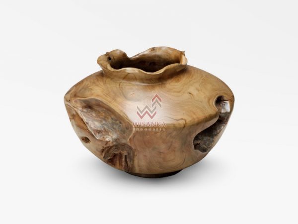RM070 Barna Wooden Vase