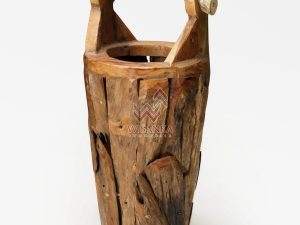 Logan Wooden Umbrella Stand