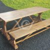 modern reclaimed wood dining tables | Ramona Dining Set Reclaimed Pine