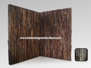 Reclaimed Teak Wall Panel