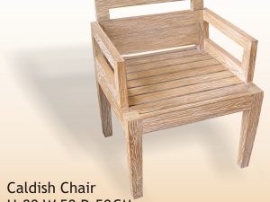 Cashdish Rustic Wood Chair