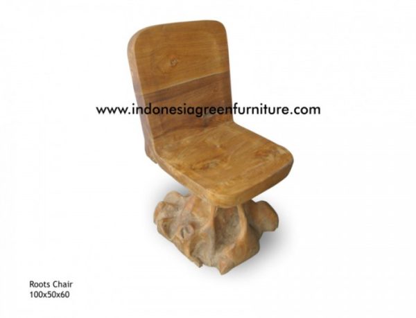 teak root chair